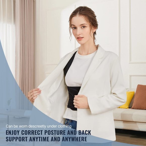Back Brace and Posture Corrector for Women and Men, Back Straightener Posture - Picture 8 of 8